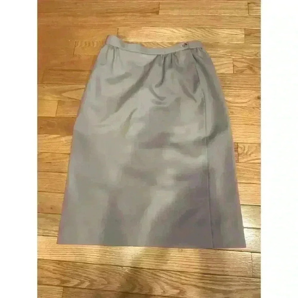 Pendleton Women's Tan Wool Pencil Skirt Size 4 Petite Midi Workwear - Picture 2 of 6